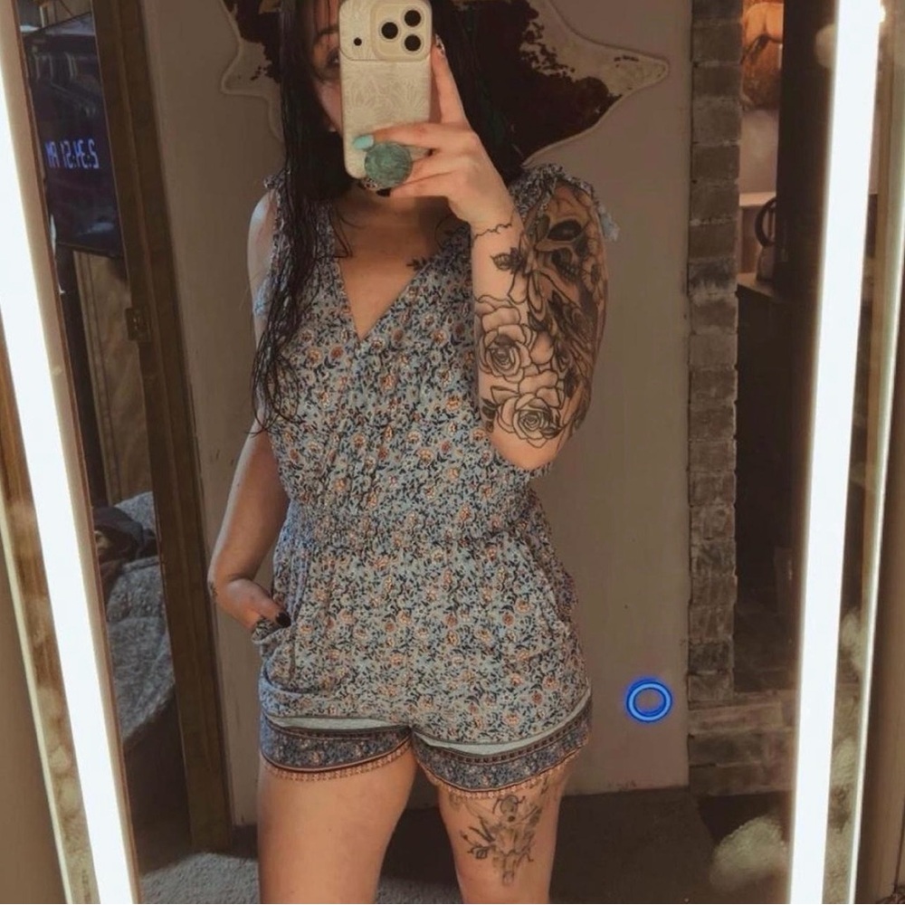 BeBop Floral Print Women's Blouse